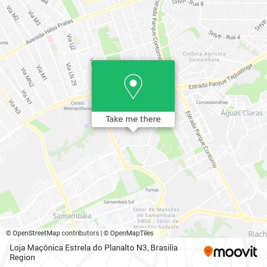 Loja Maçônica Estrela do Planalto N3 map