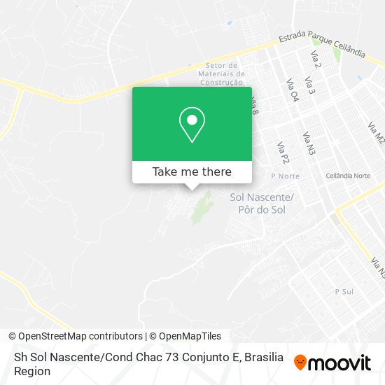 Sh Sol Nascente / Cond Chac 73 Conjunto E map