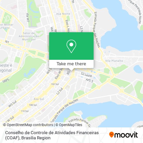 Conselho de Controle de Atividades Financeiras (COAF) map
