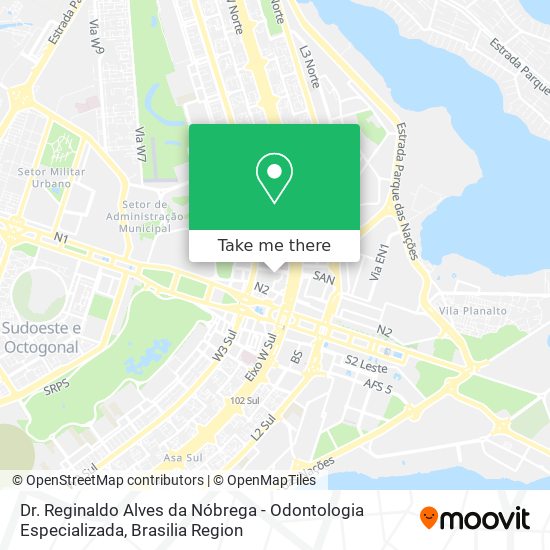 Dr. Reginaldo Alves da Nóbrega - Odontologia Especializada map