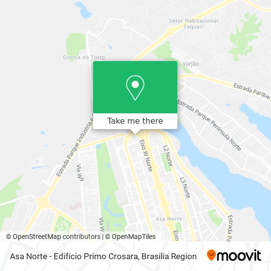 Asa Norte - Edifício Primo Crosara map