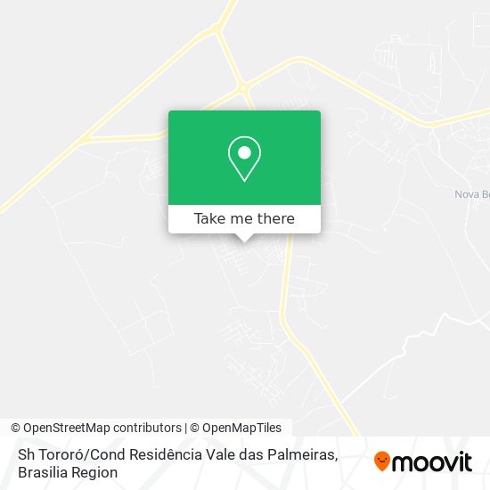 Sh Tororó / Cond Residência Vale das Palmeiras map