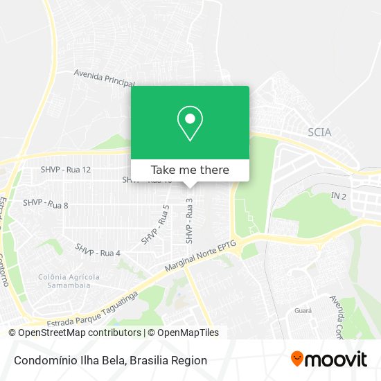 Condomínio Ilha Bela map