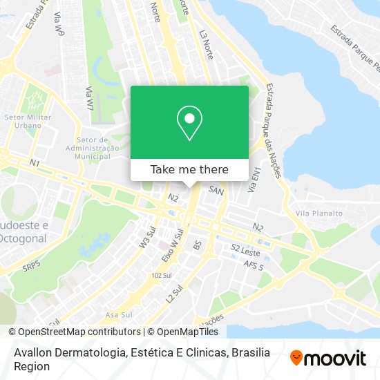 Avallon Dermatologia, Estética E Clinicas map