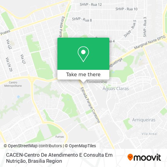 CACEN-Centro De Atendimento E Consulta Em Nutrição map