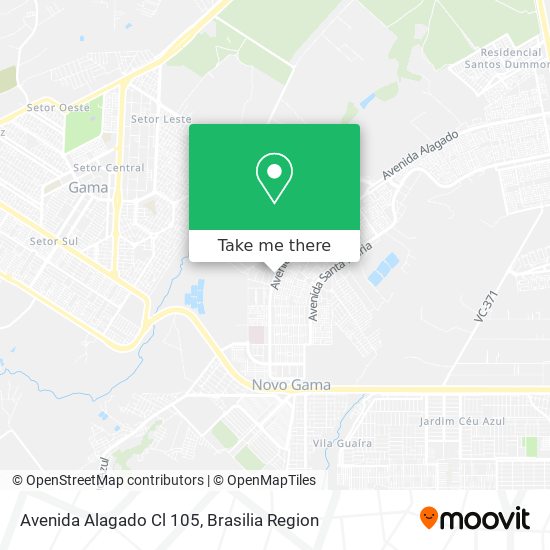Avenida Alagado Cl 105 map
