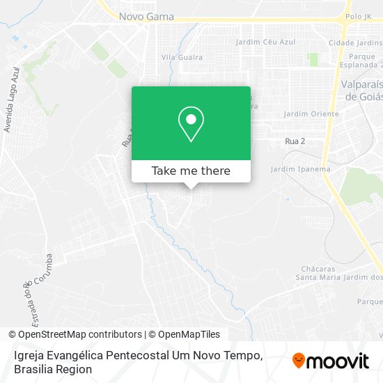Igreja Evangélica Pentecostal Um Novo Tempo map