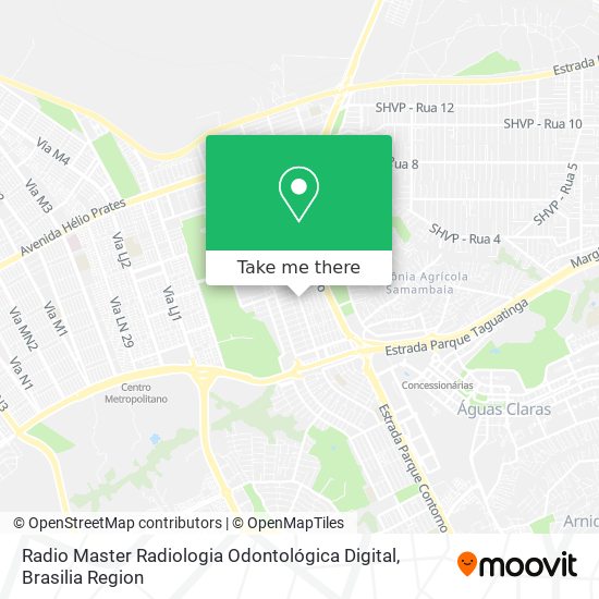 Radio Master Radiologia Odontológica Digital map