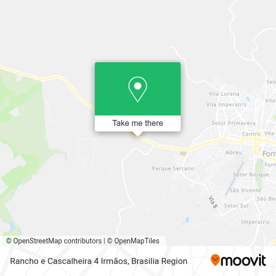 Rancho e Cascalheira 4 Irmãos map