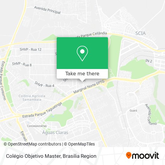 Colégio Objetivo Master map