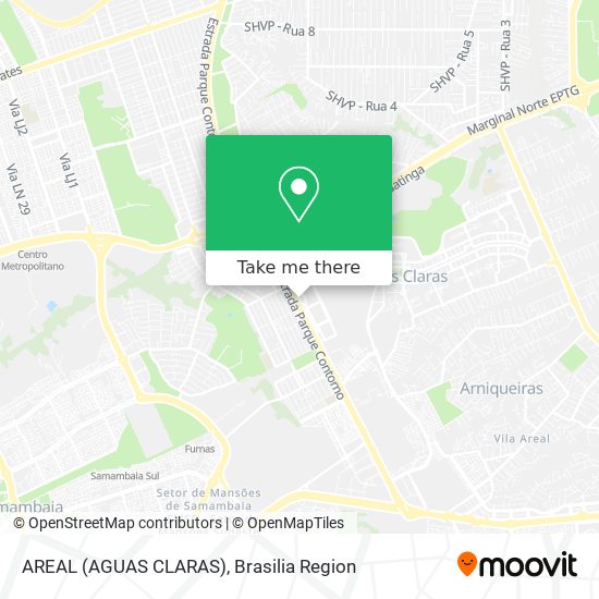 AREAL (AGUAS CLARAS) map