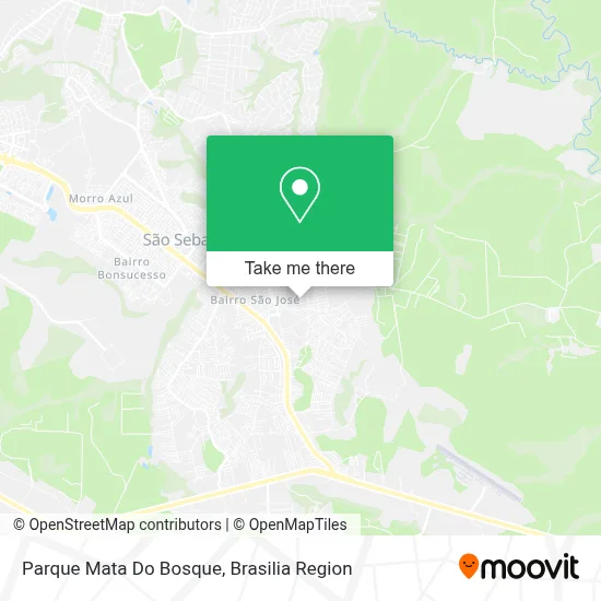 Parque Mata Do Bosque map