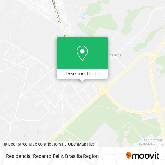 Residencial Recanto Feliz map