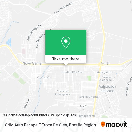 Grilo Auto Escape E Troca De Oleo map