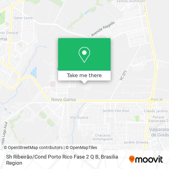 Sh Ribeirão / Cond Porto Rico Fase 2 Q B map
