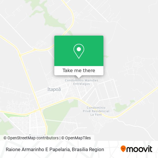 Raione Armarinho E Papelaria map