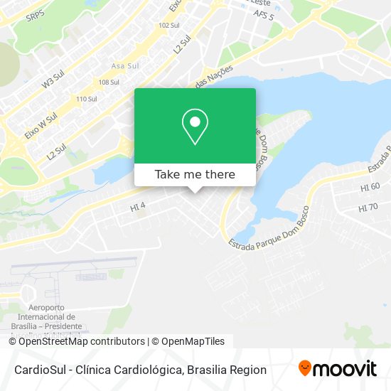 CardioSul - Clínica Cardiológica map