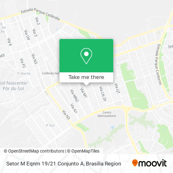 Setor M Eqnm 19/21 Conjunto A map