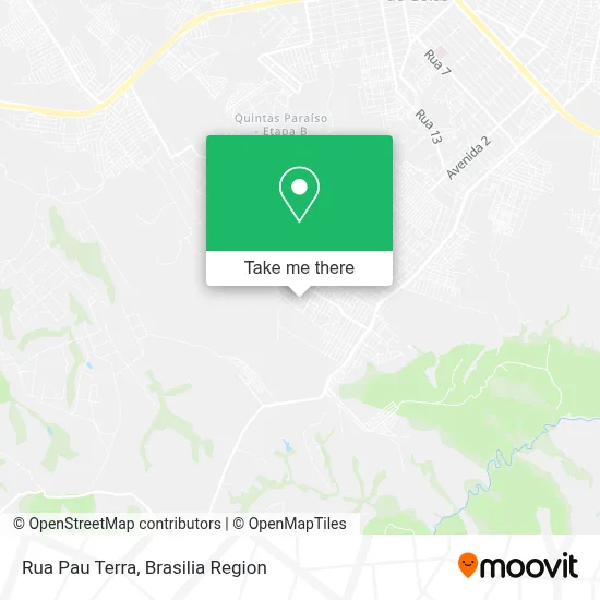 Rua Pau Terra map
