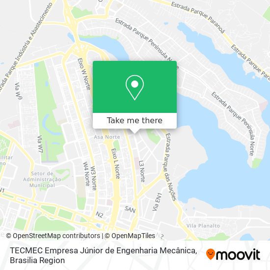 TECMEC Empresa Júnior de Engenharia Mecânica map