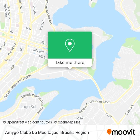 Amygo Clube De Meditação map