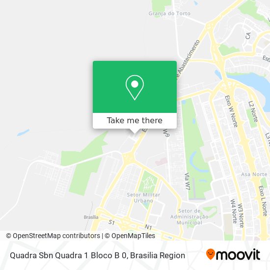 Quadra Sbn Quadra 1 Bloco B 0 map