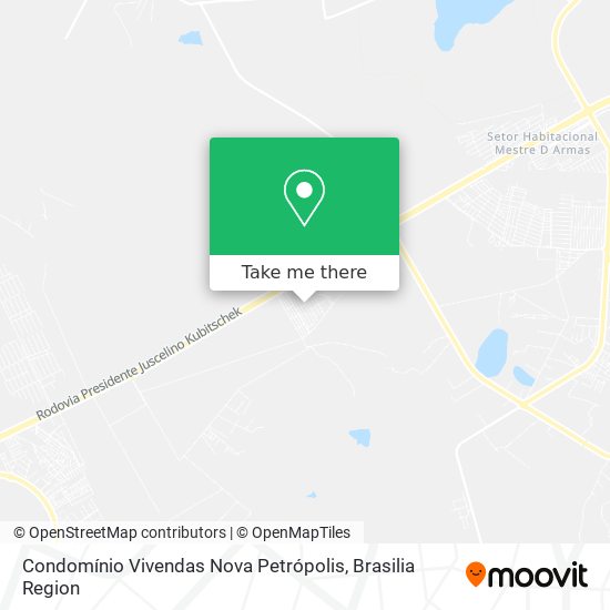 Condomínio Vivendas Nova Petrópolis map