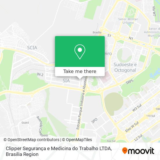 Clipper Segurança e Medicina do Trabalho LTDA map