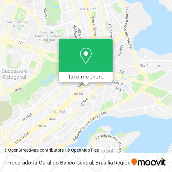 Procuradoria-Geral do Banco Central map