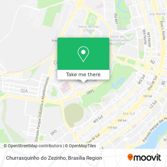 Churrasquinho do Zezinho map