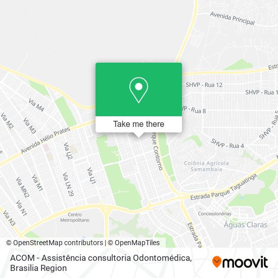 ACOM - Assistência consultoria Odontomédica map