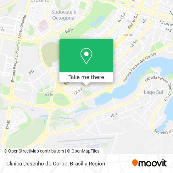 Clínica Desenho do Corpo map
