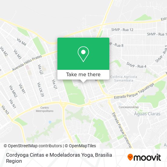 Cordyoga Cintas e Modeladoras Yoga map