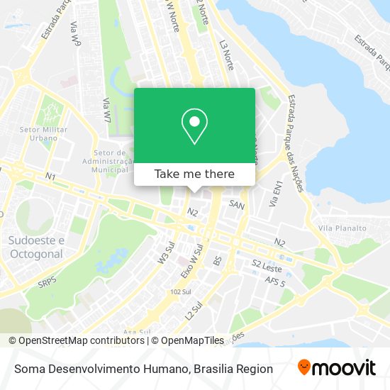 Soma Desenvolvimento Humano map