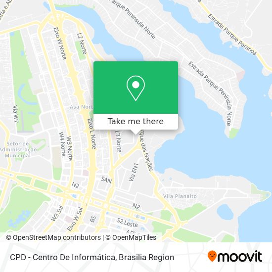 CPD - Centro De Informática map