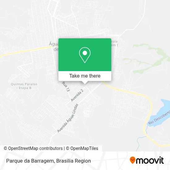 Parque da Barragem map