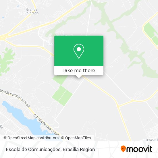 Escola de Comunicações map