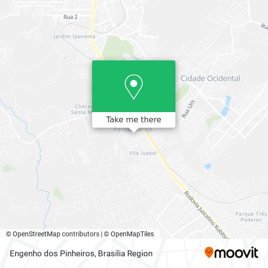 Engenho dos Pinheiros map