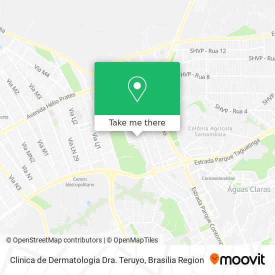 Clinica de Dermatologia Dra. Teruyo map