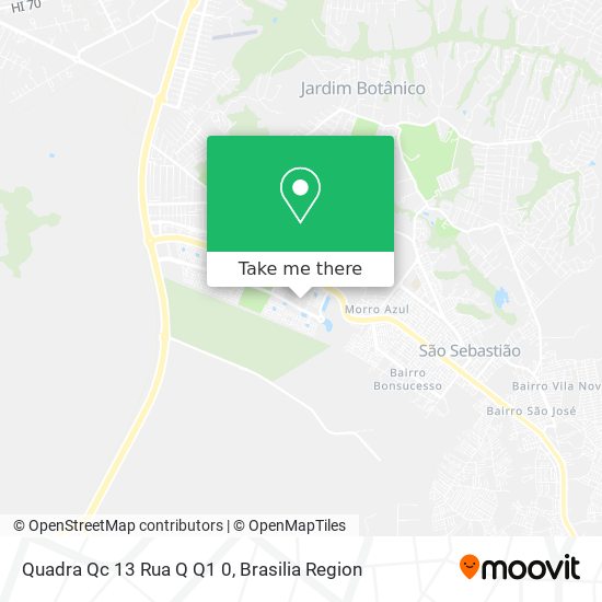 Quadra Qc 13 Rua Q Q1 0 map