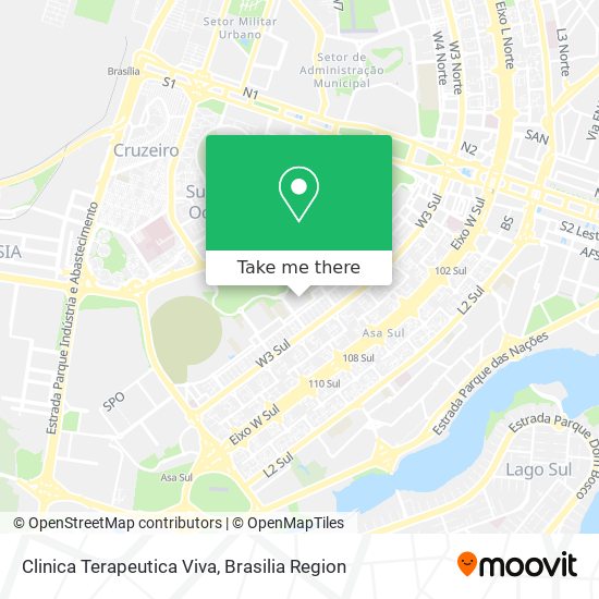 Clinica Terapeutica Viva map