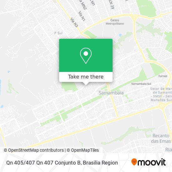 Qn 405/407 Qn 407 Conjunto B map