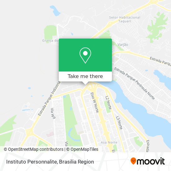 Instituto Personnalite map