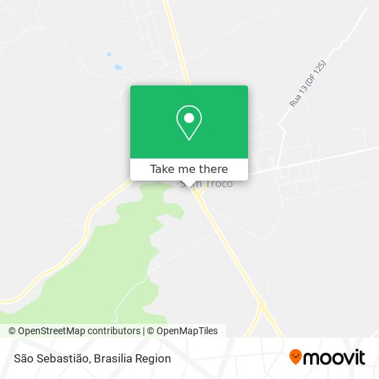 São Sebastião map