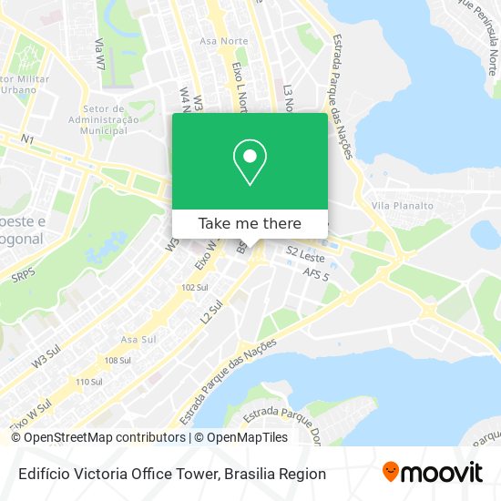 Edifício Victoria Office Tower map