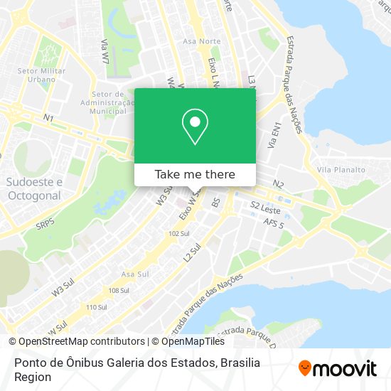 Ponto de Ônibus Galeria dos Estados map