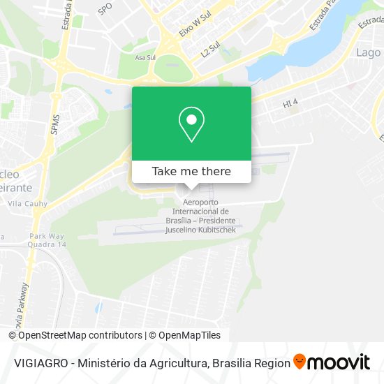 VIGIAGRO - Ministério da Agricultura map