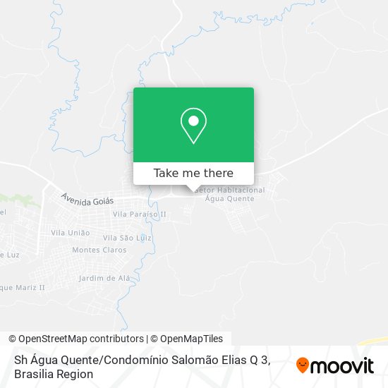 Sh Água Quente / Condomínio Salomão Elias Q 3 map