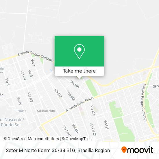Setor M Norte Eqnm 36/38 Bl G map