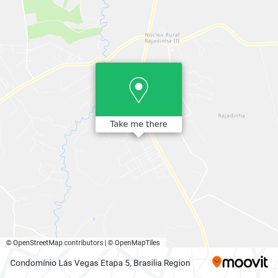 Condomínio Lás Vegas Etapa 5 map